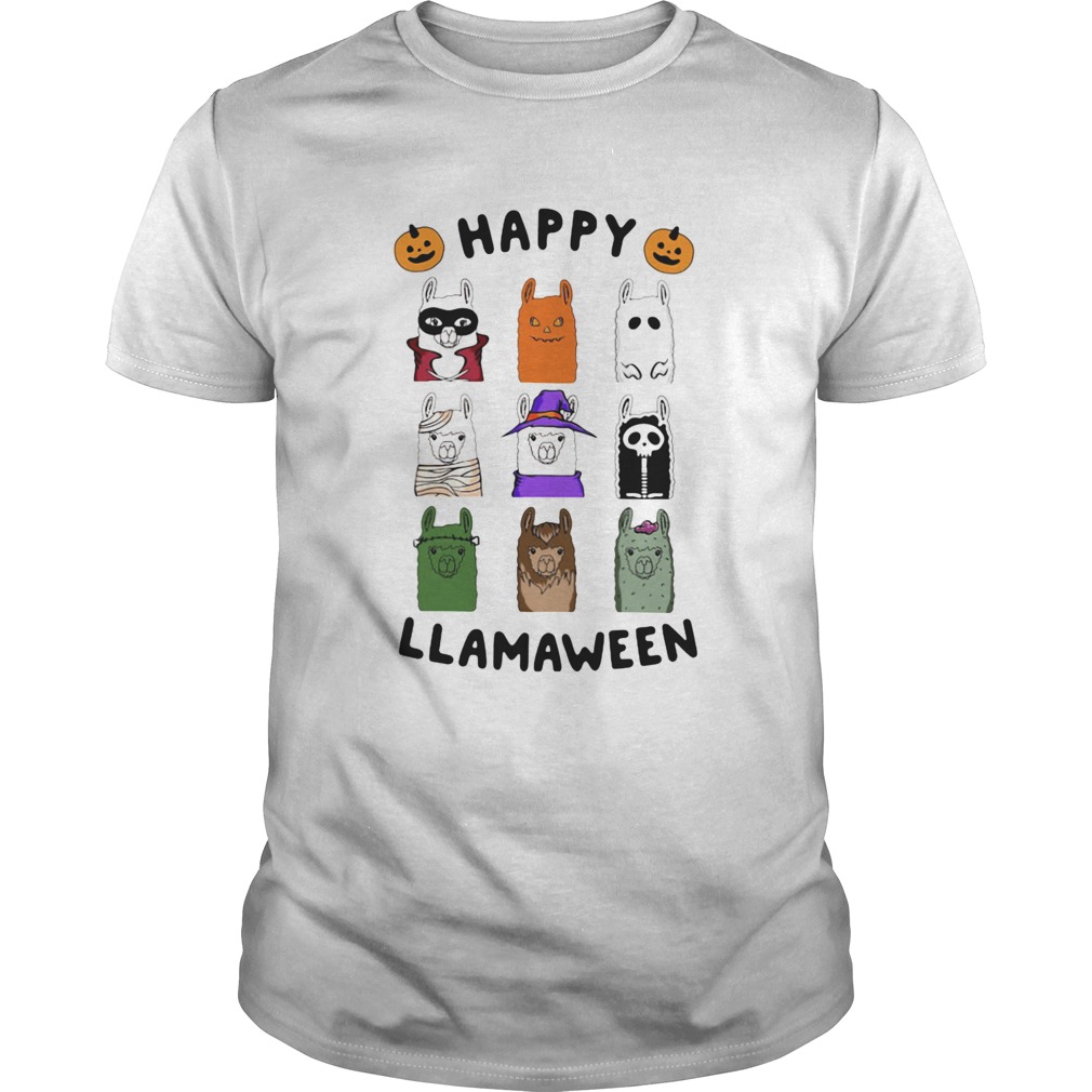 Llama Happy Llamaween Halloween  Unisex