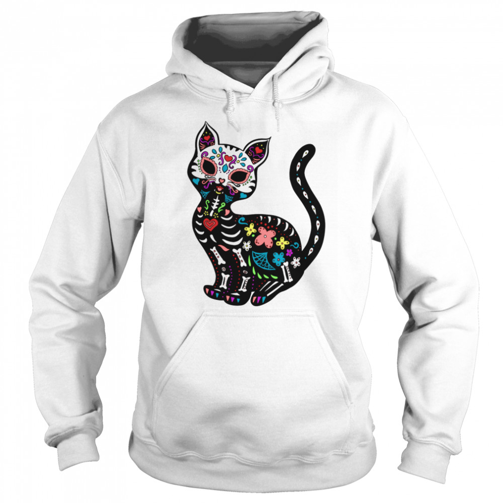 Los Muertos Gatos Mexican Holiday  Unisex Hoodie