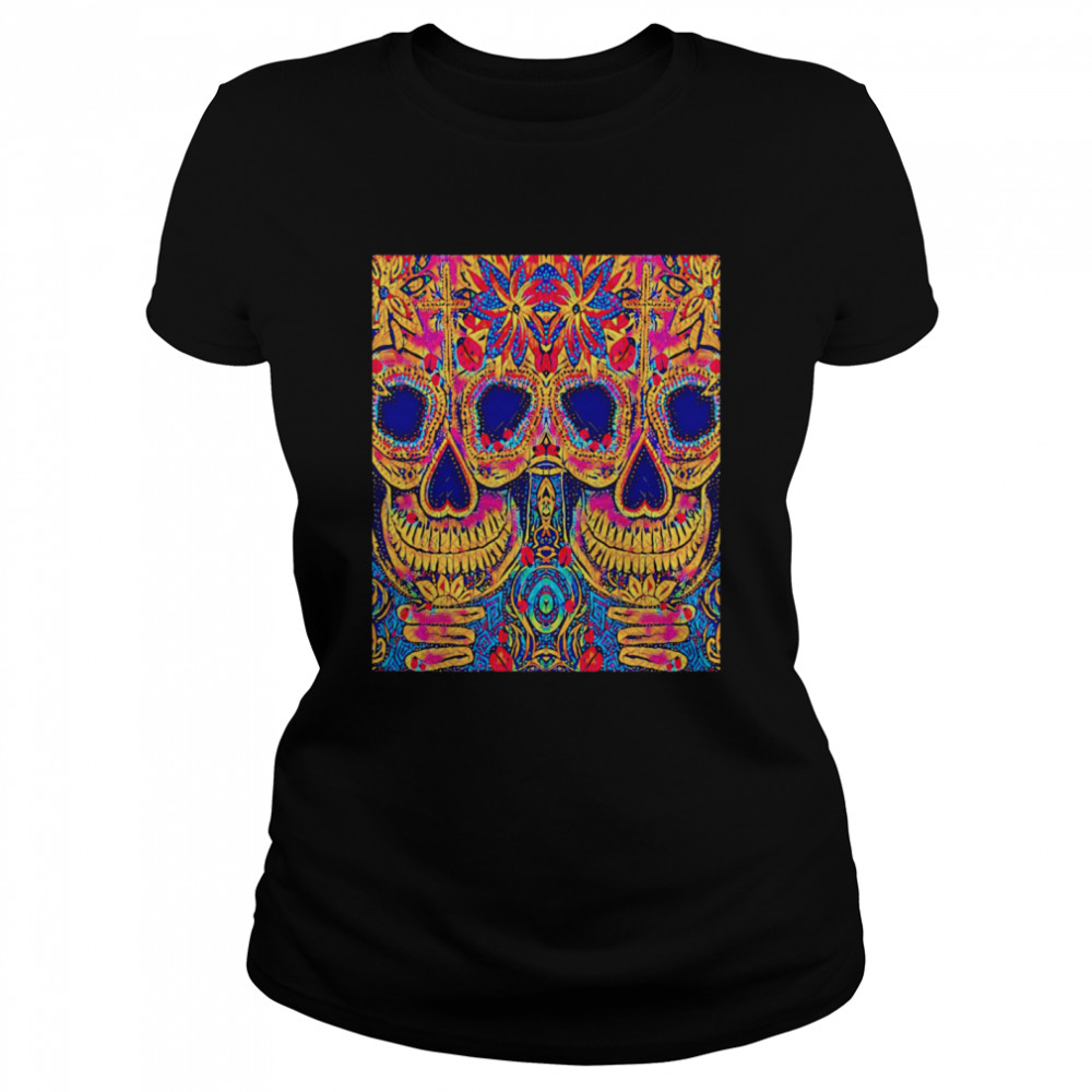 Los Muertos Sugar Skulls  Classic Women's T-shirt