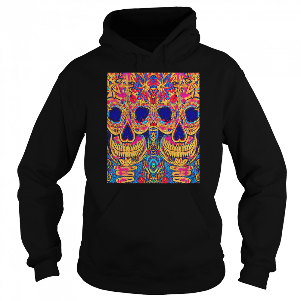 Los Muertos Sugar Skulls  Unisex Hoodie