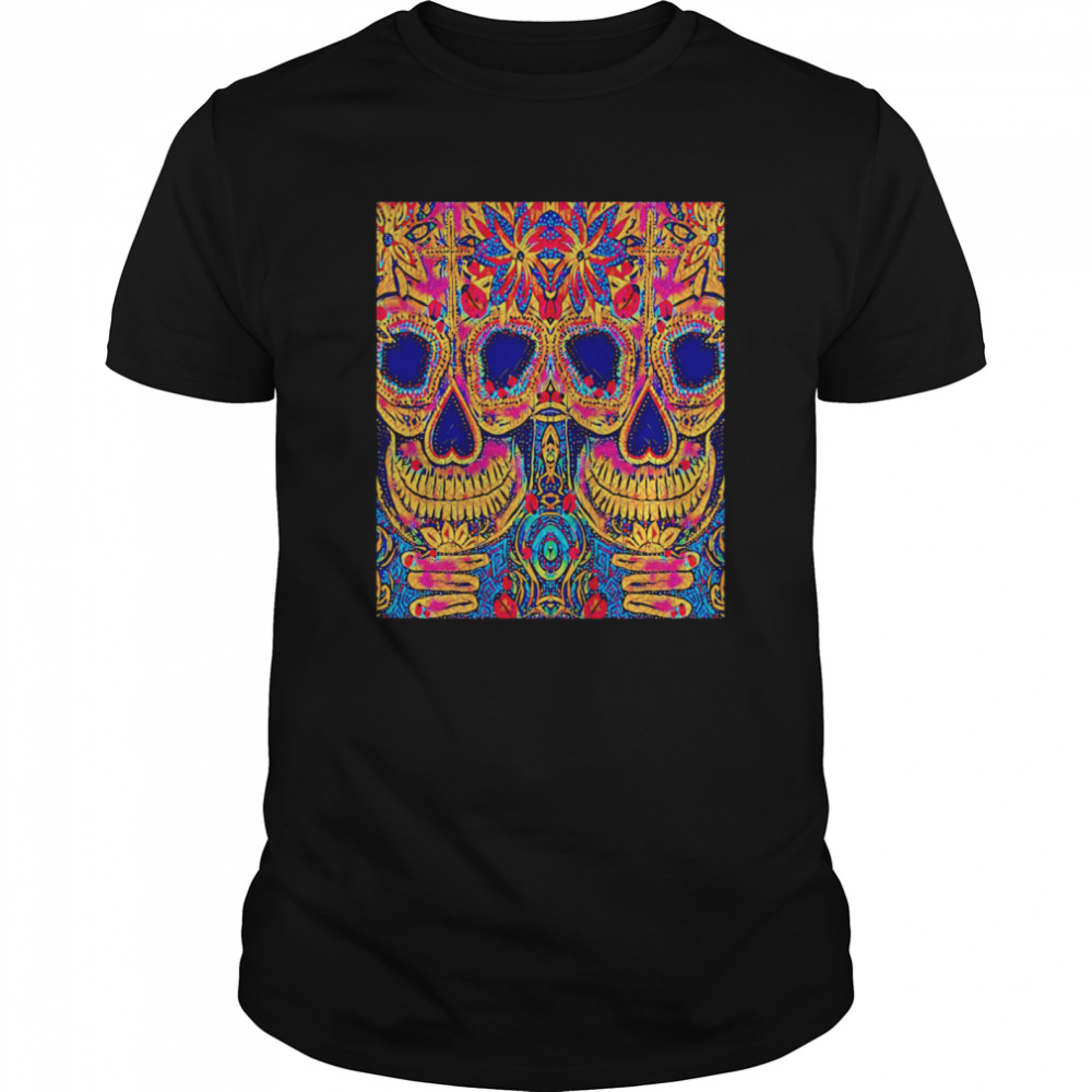 Los Muertos Sugar Skulls  Classic Men's T-shirt