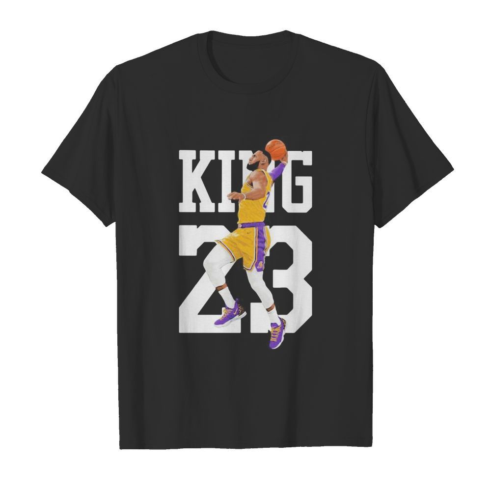 Los angeles lakers 23 lebron james king  Classic Men's T-shirt