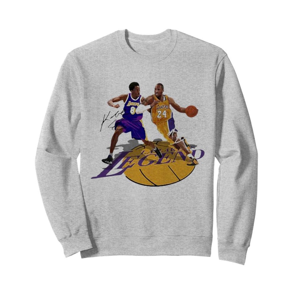 Los angeles lakers lake legends signatures  Unisex Sweatshirt