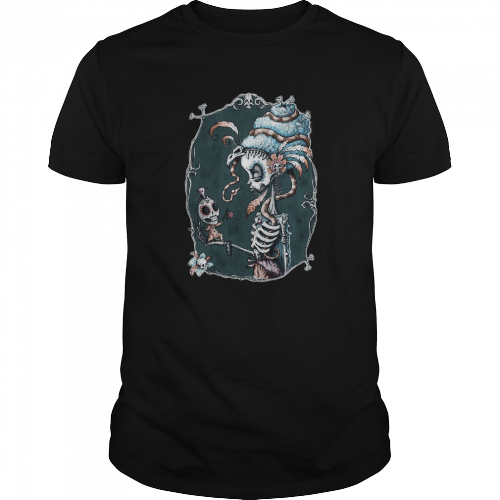 Love And Death Skeleton Day Of The Dead shirt