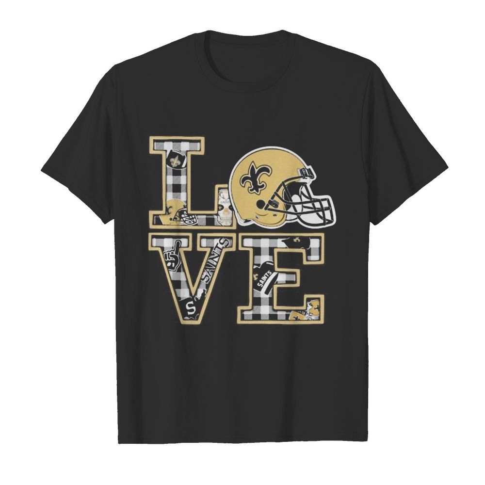 Love new orleans saints football shirt