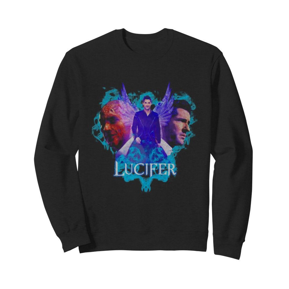 Lucifer tom ellis wings actors movie  Unisex Sweatshirt