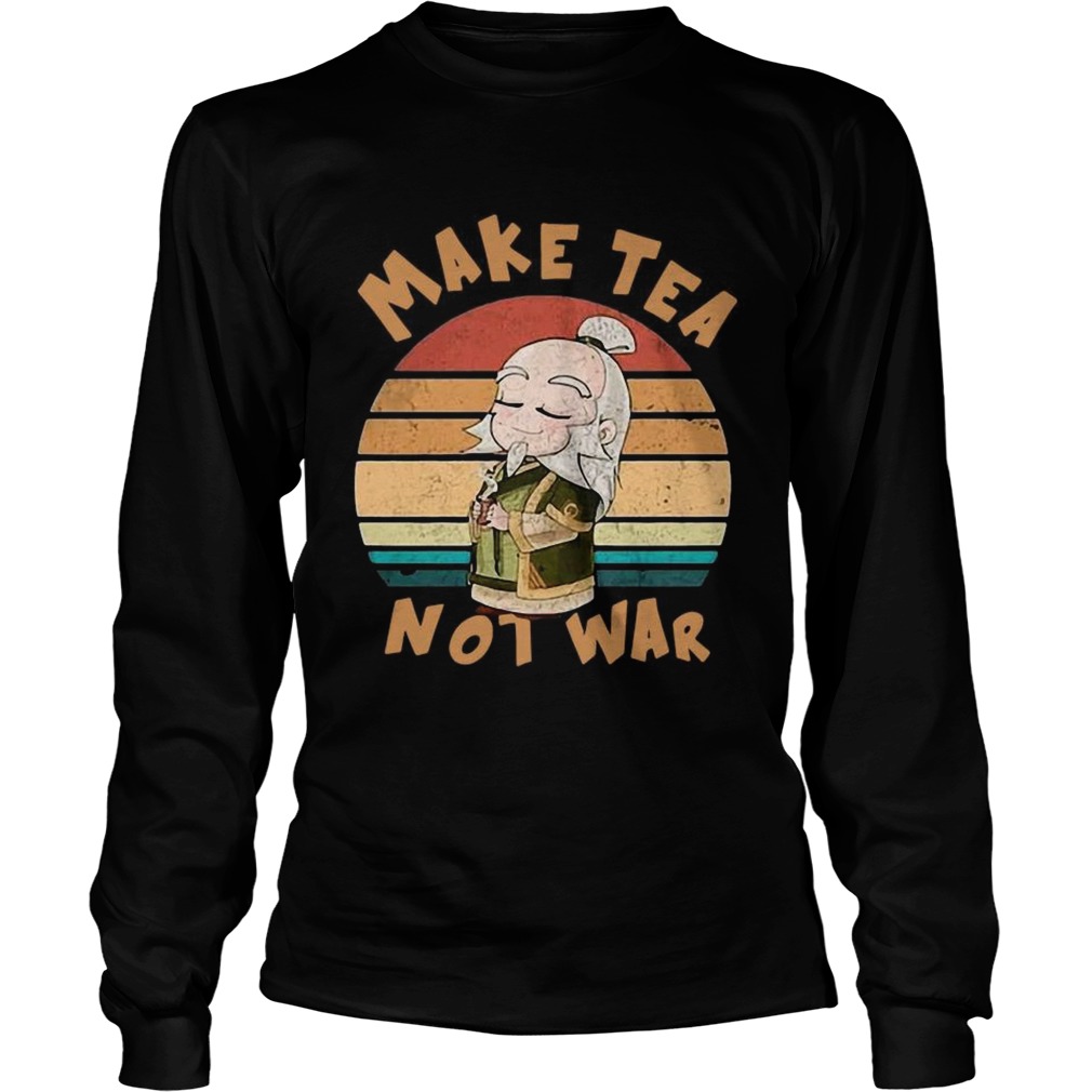 Make Tea Not War Vintage  Long Sleeve