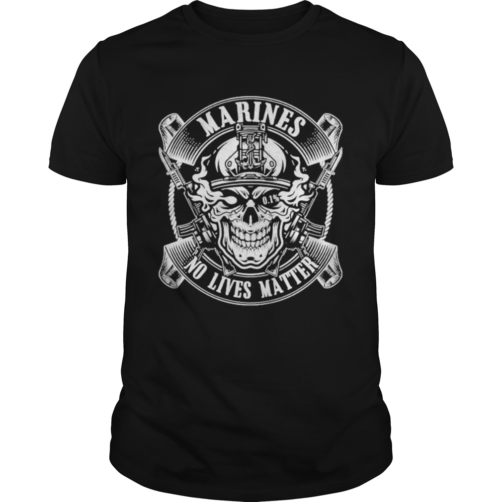 Marines No Lives Matter 01 shirt