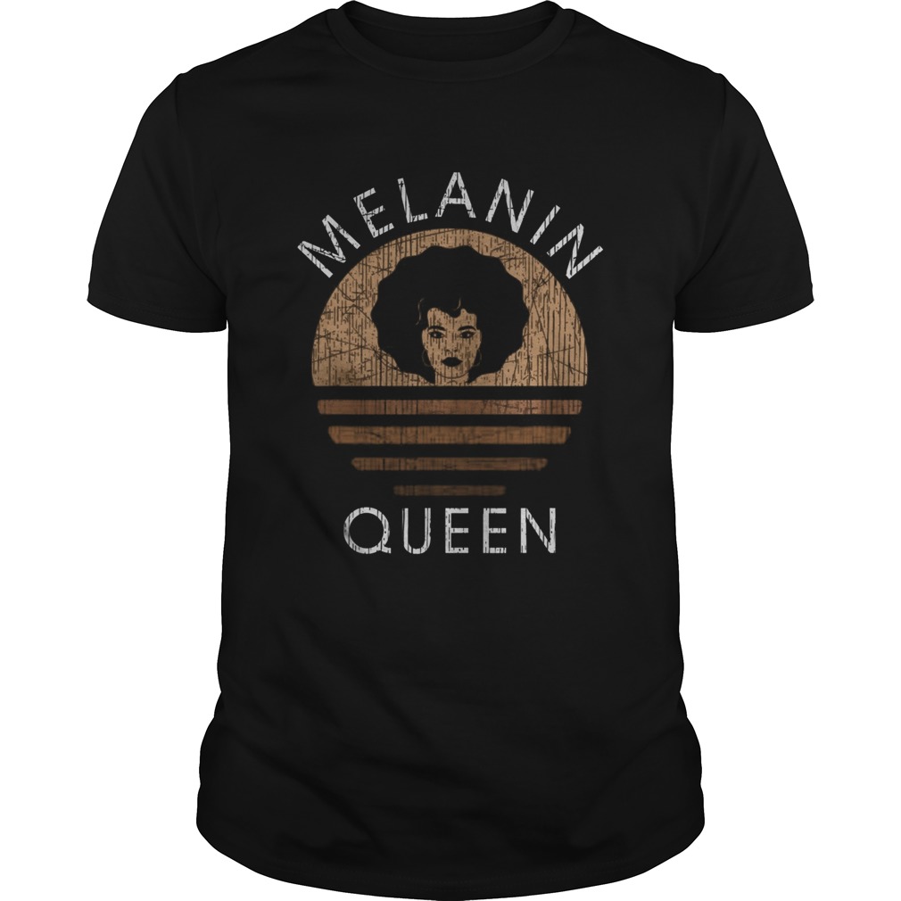 Melanin Queen African American Unapologetically Dope shirt