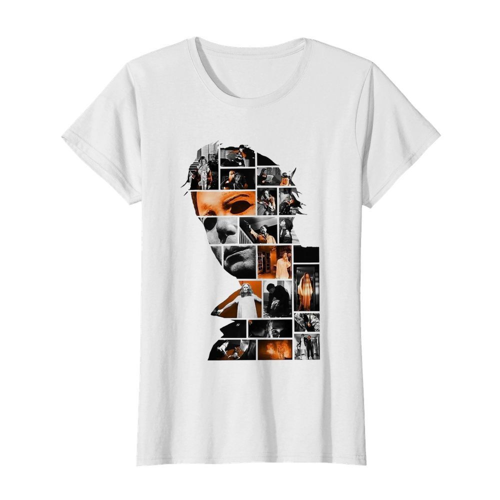 Michael Myers Face Character  Classic Women's T-shirt