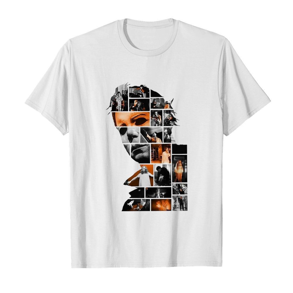 Michael Myers Face Character  Classic Men's T-shirt