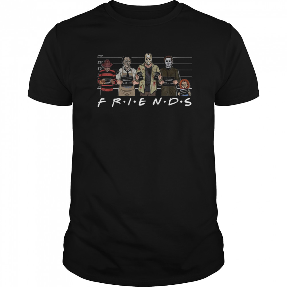 Michael Myers Jason Voorhees Horror Friends shirt