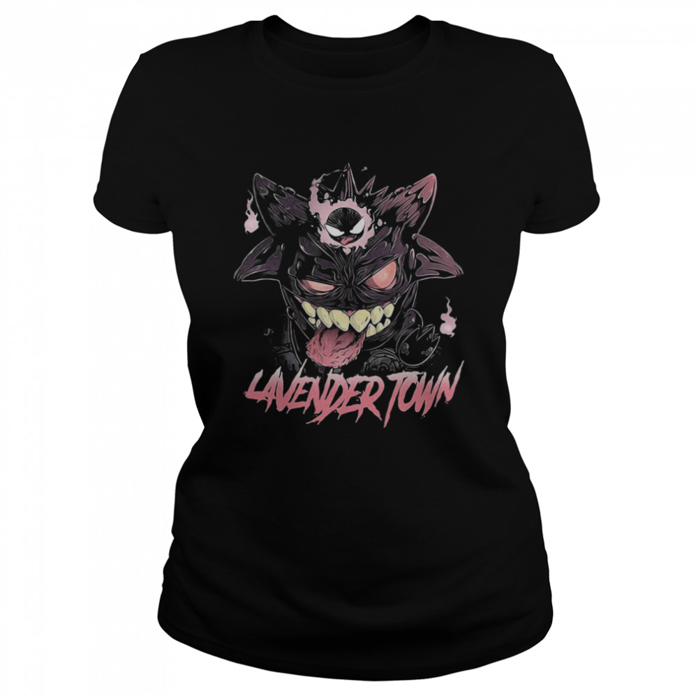 Monster Lavender Town The Cross  Classic Women's T-shirt