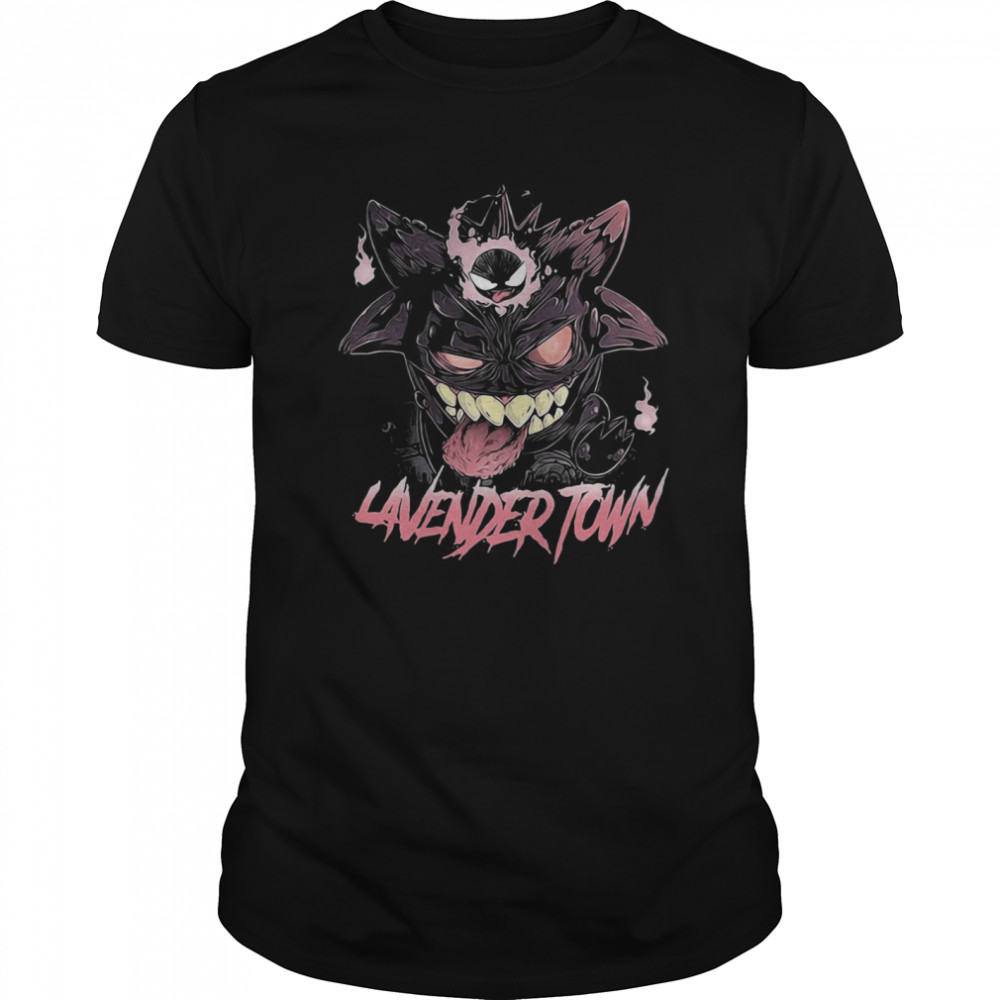 Monster Lavender Town The Cross  Classic Men's T-shirt