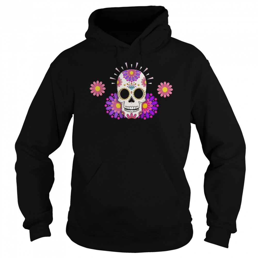 Muertos Day Of Dead Sugar Skull  Unisex Hoodie