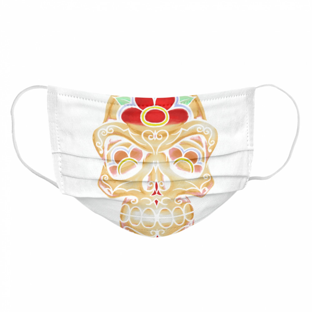 Muertos Day Of The Dead  Cloth Face Mask