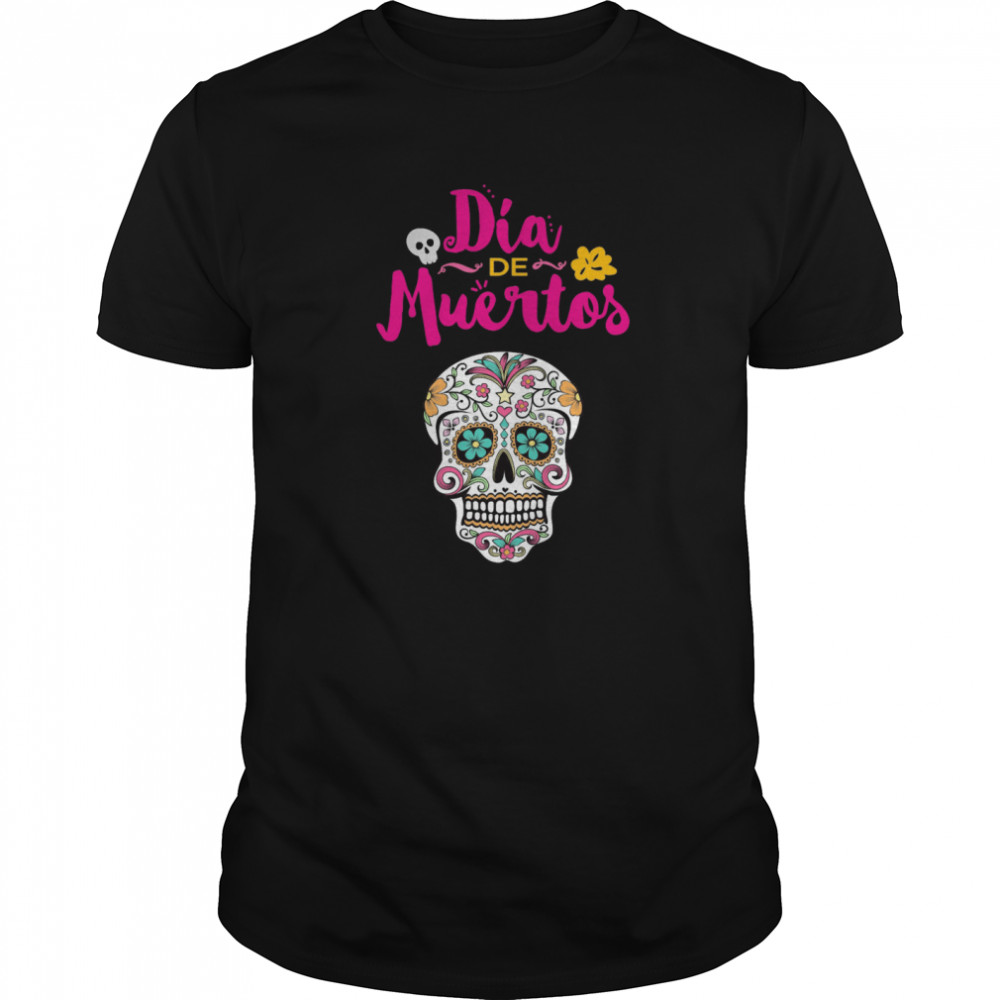 Muertos Sugar Skull Mexican shirt