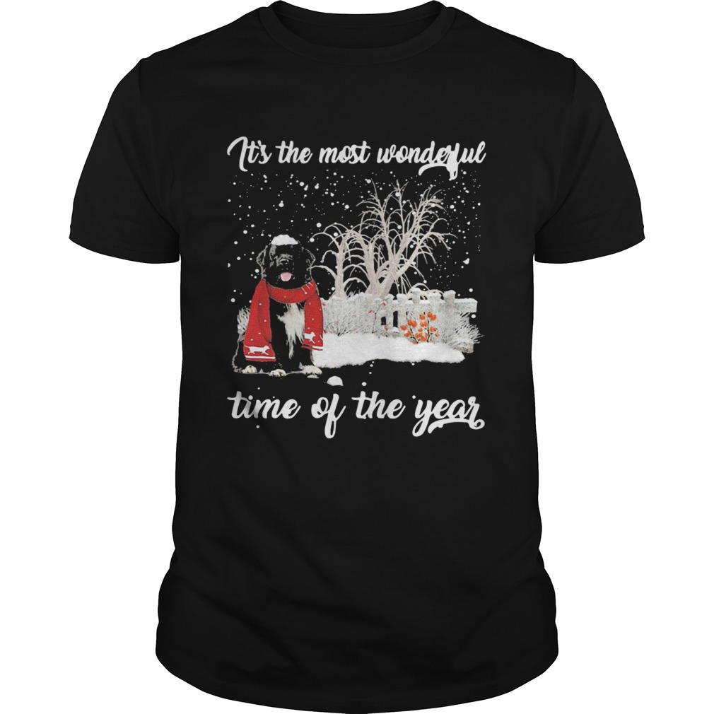 Newfoundland Its The Most Wonderful Time Of The Year shirt