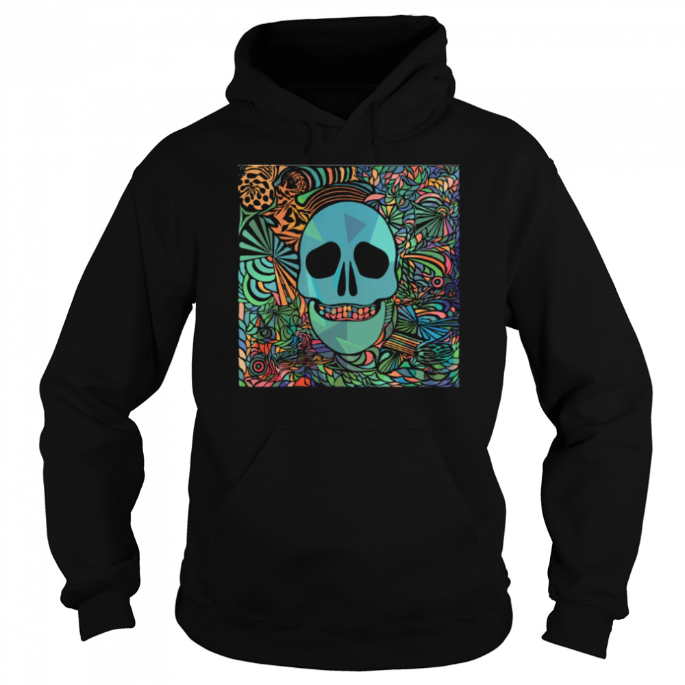 Nice Sugar Skulls Day Of The Dead Nola Colors  Unisex Hoodie