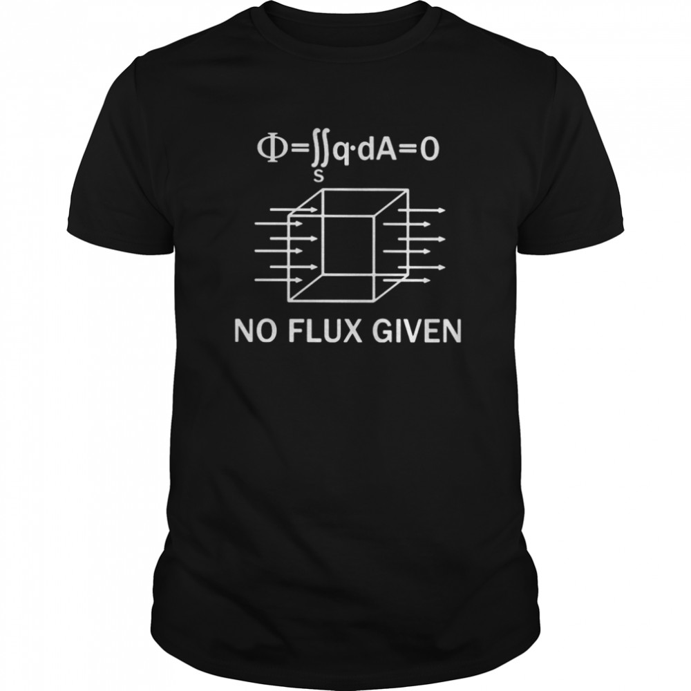 No Flux Given shirt