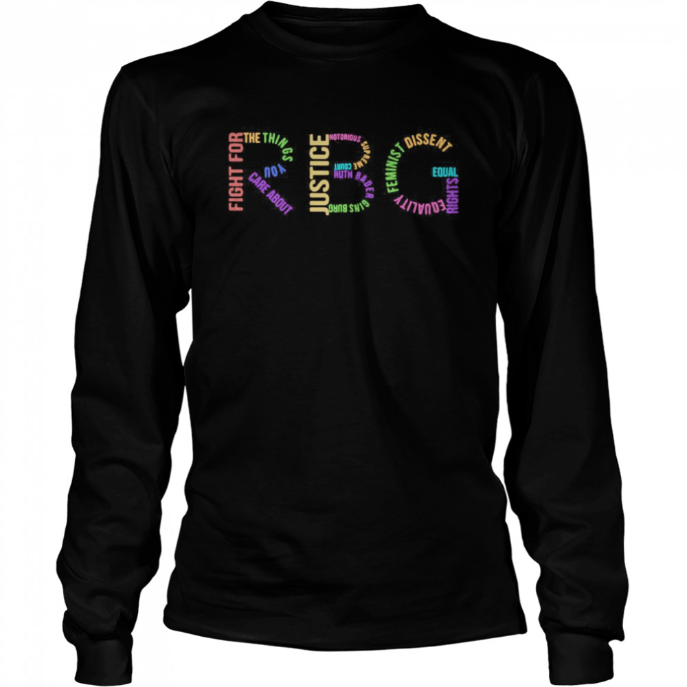 Notorious RBG Ruth Bader Ginsburg  Long Sleeved T-shirt