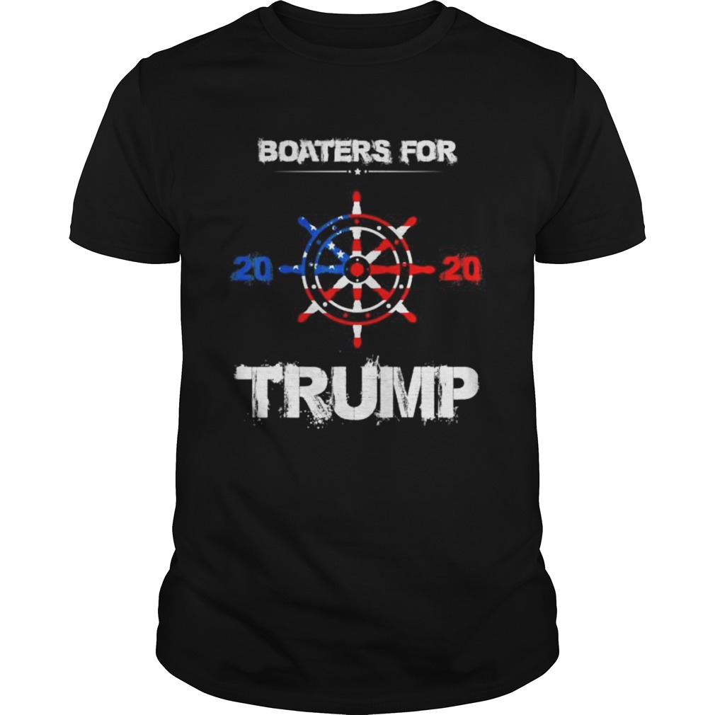 Novelty Election Slogan Boaters For Trump 2020 America Flag  Unisex