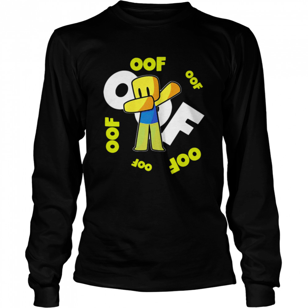 OOF Meme Dabbing Dab Gift Noob Gamer Boy Gift Idea 2020  Long Sleeved T-shirt