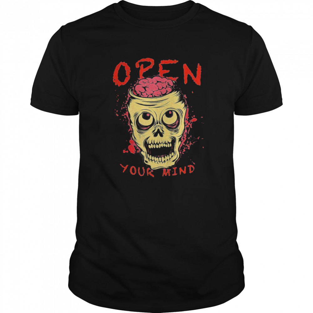 Open Your Mind Halloween shirt