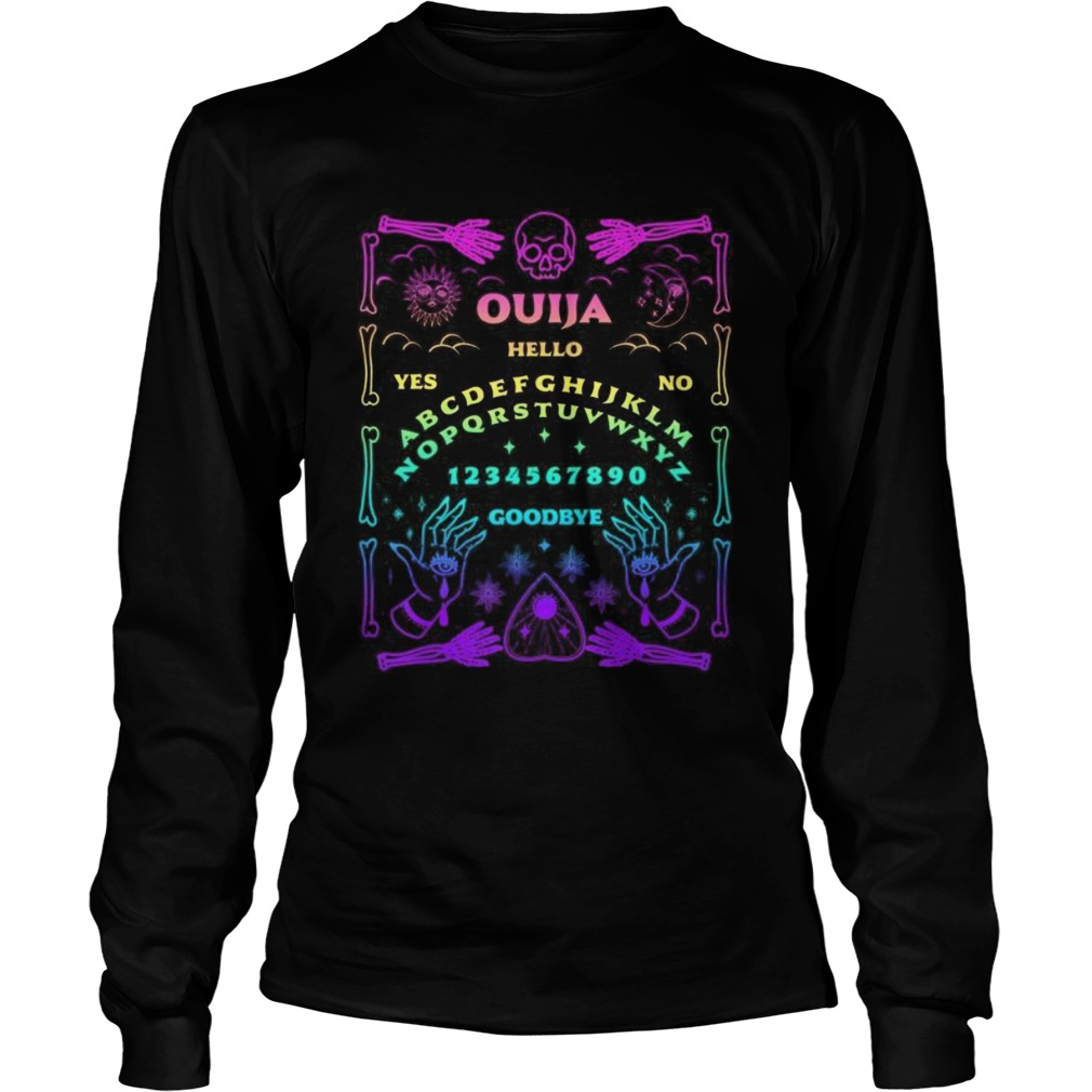 Ouija Board Pastel Goth Witchcraft Witch Wicca Tarot Spirit  Long Sleeve