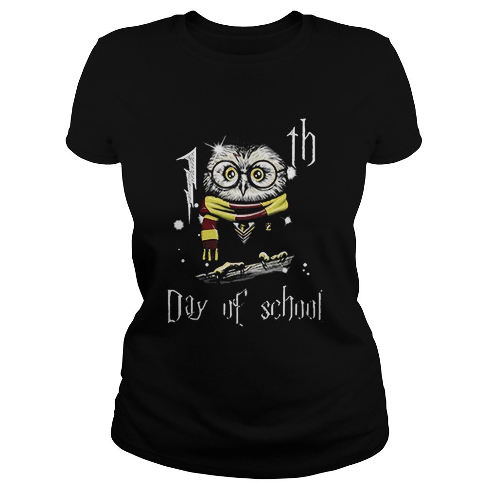 Owl Teacher 100th Day Of School Harry Potter  Classic Ladies