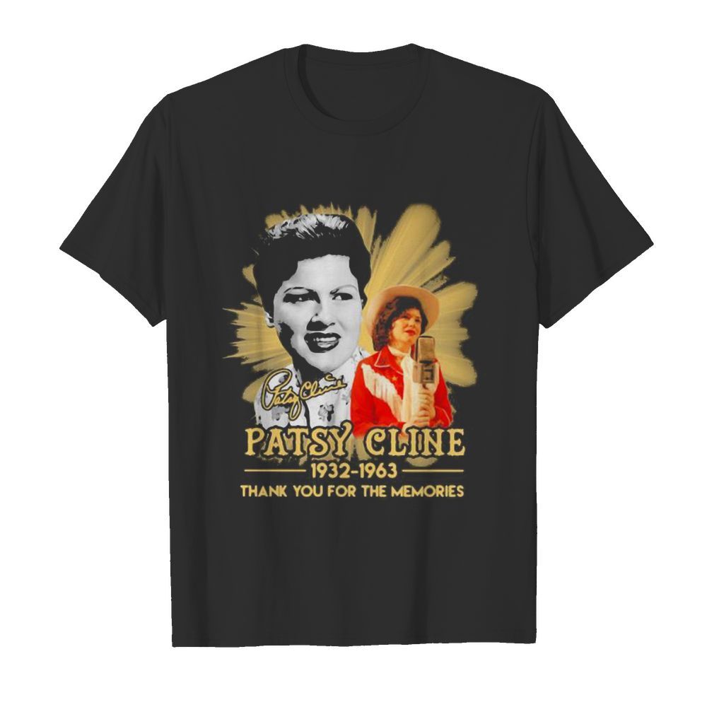 Patsy cline 1932 1963 thank for the memories signature  Classic Men's T-shirt