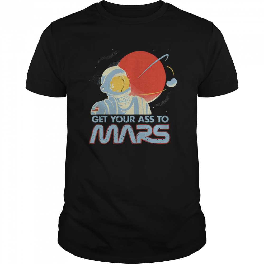 Peppa Store Get Your Ass to Mars  Classic Men's T-shirt