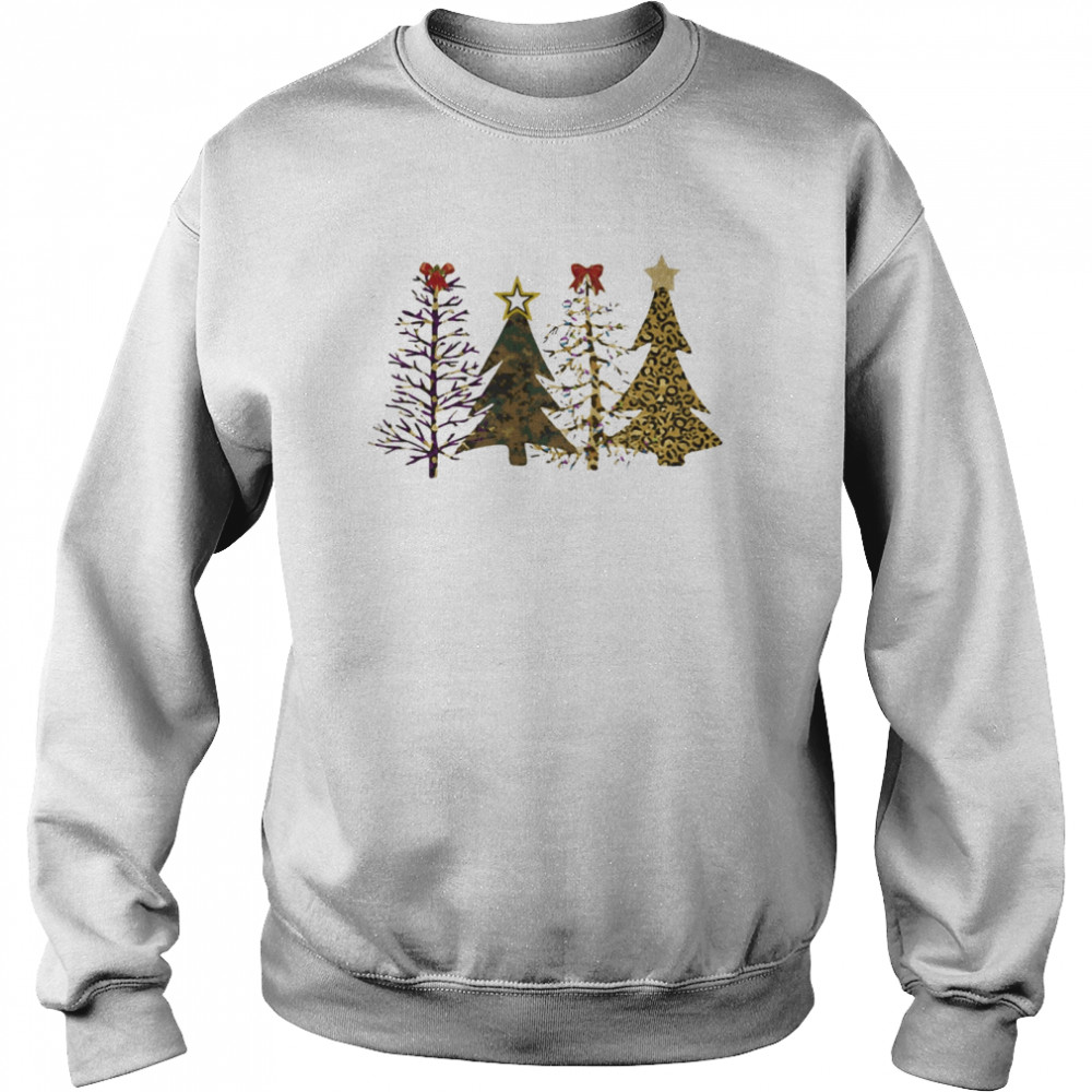 Pine merry christmas star  Unisex Sweatshirt