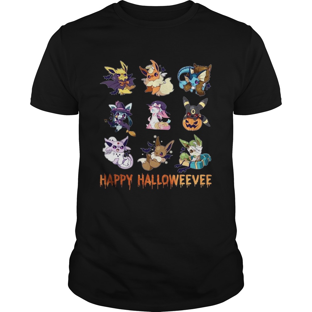 Pokemon Happy Halloweevee shirt