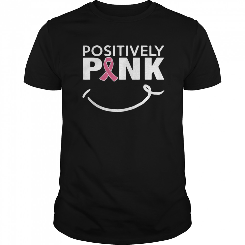 Positively Pink Breast Cancer  Classic Men's T-shirt