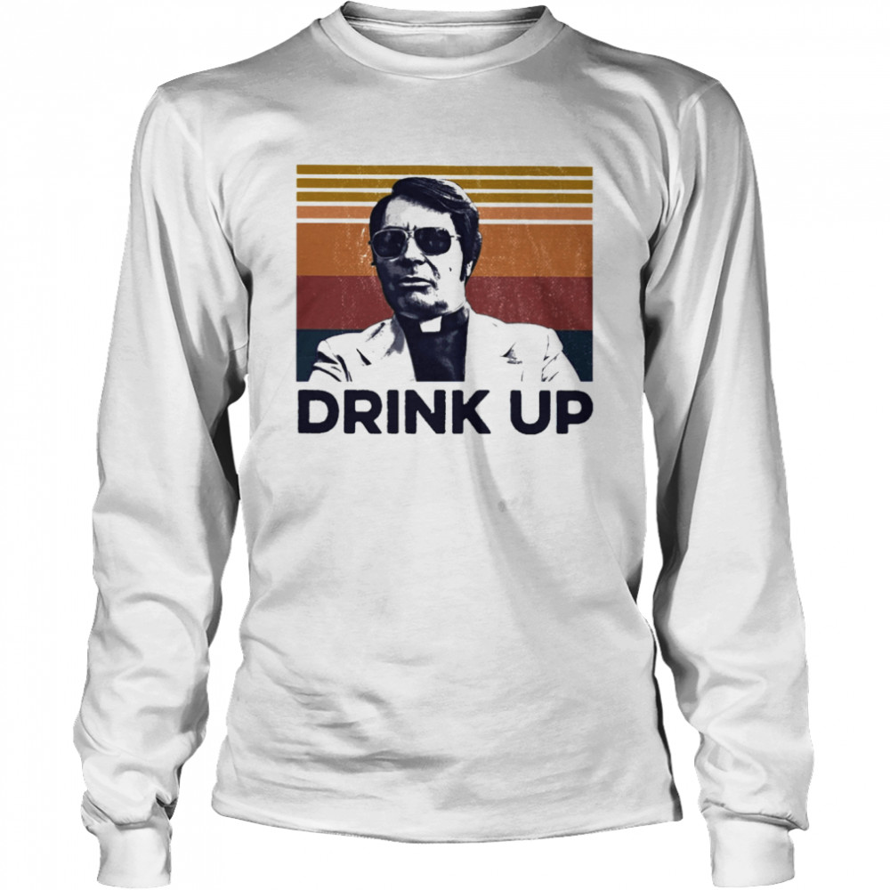 Pretty Jim Jones Drink Up Vintage Retro  Long Sleeved T-shirt