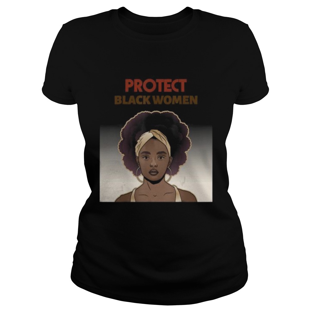 Protect Black Women Social Statement  Classic Ladies