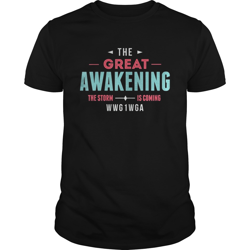 Qanon The Great Awakening shirt