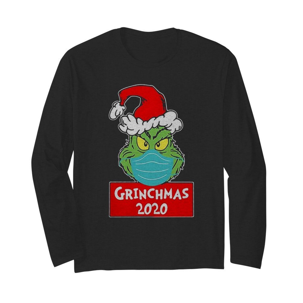 Quarantined Christmas 2020 Grinchmas 2020  Long Sleeved T-shirt 