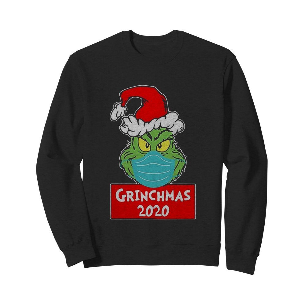 Quarantined Christmas 2020 Grinchmas 2020  Unisex Sweatshirt