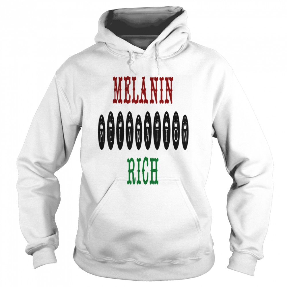 RBG Melanin Rich MelaNation  Unisex Hoodie