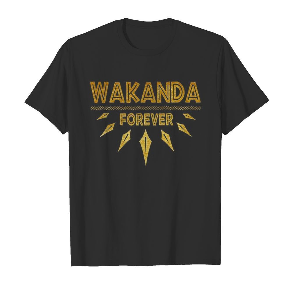 RIP Chadwick Boseman Black Panther Wakanda Forever shirt