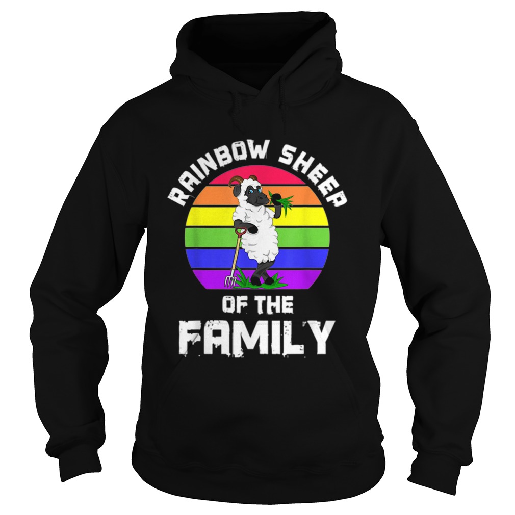 Rainbow Sheep Of The Family  Hoodie