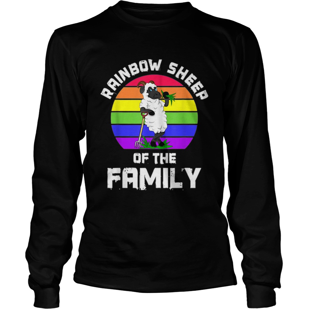 Rainbow Sheep Of The Family  Long Sleeve