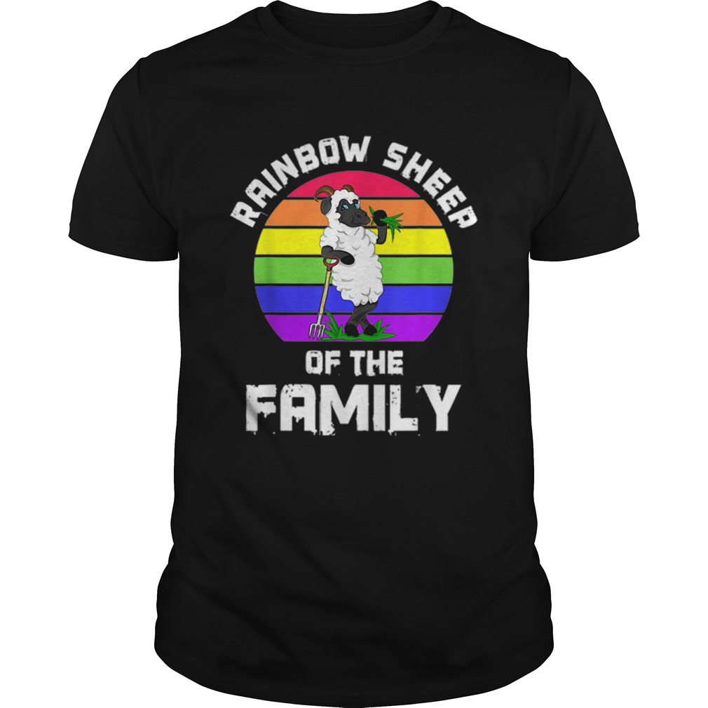 Rainbow Sheep Of The Family  Unisex