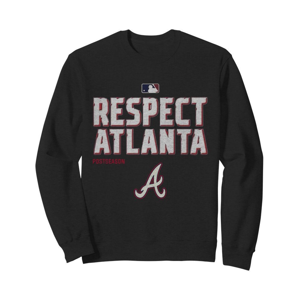 Respect Atlanta Braves Postseason  Unisex Sweatshirt