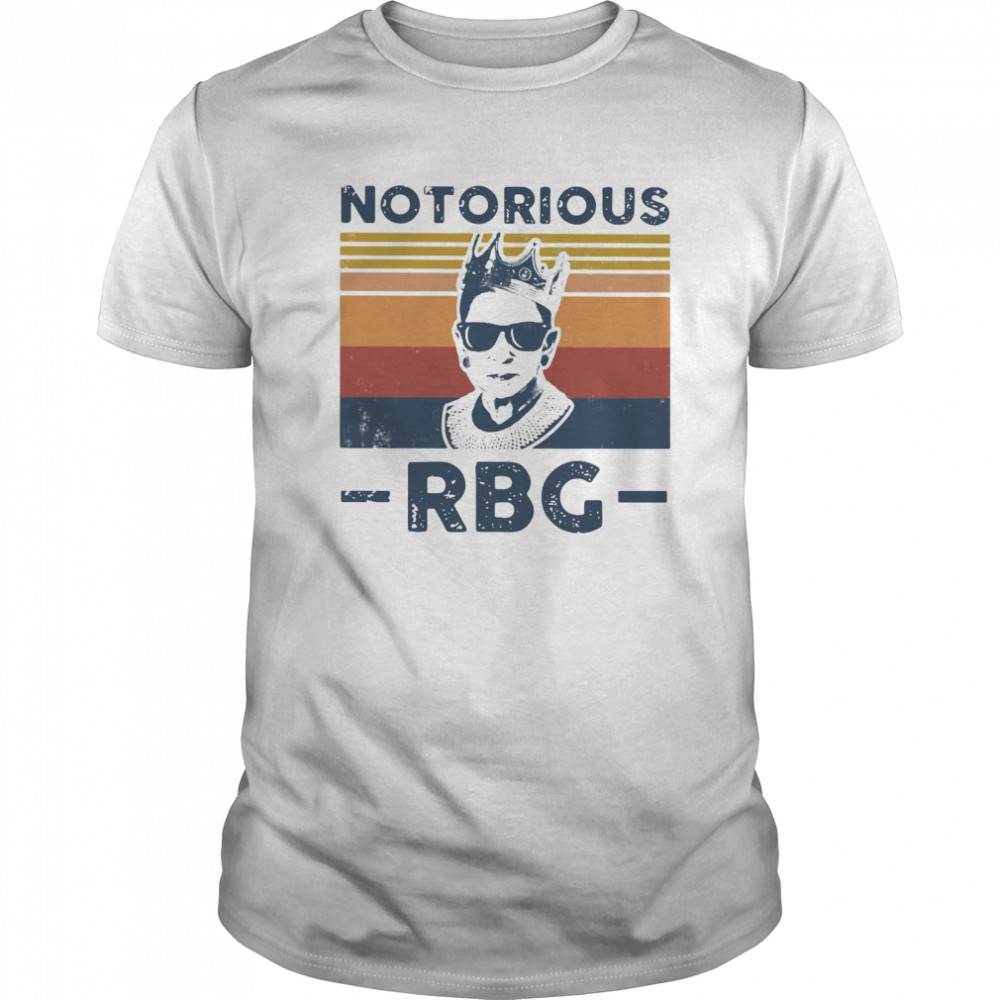 Ruth Bader Ginsburg Notorious RBG Vintage shirt