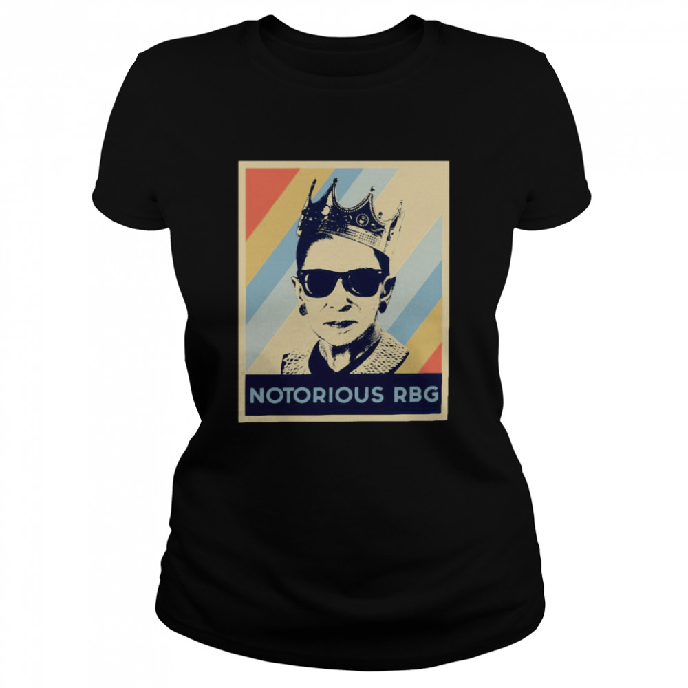 Ruth Bader Ginsburg Notorious RBG  Classic Women's T-shirt