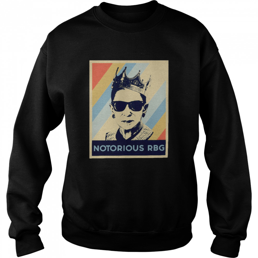 Ruth Bader Ginsburg Notorious RBG  Unisex Sweatshirt