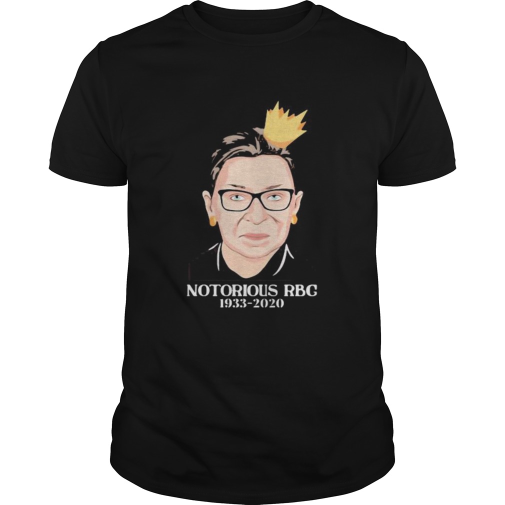 Ruth bader ginsburg notorious 1933 2020 signature art shirt